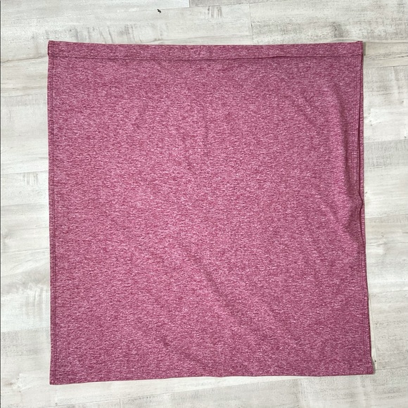 Lululemon Vinyasa Scarf Rulu Versatile Stretch Heathered Pink button infinity - Picture 5 of 6